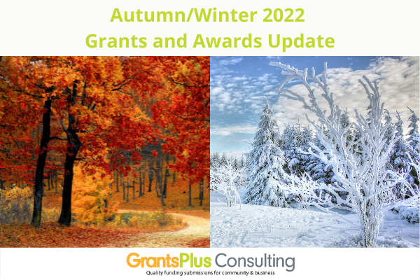 AutumnWinter 2022 Grants and Awards Update